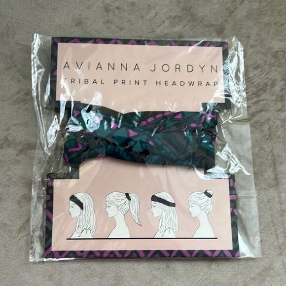 NEW! Avianna Jordyn Tribal Pront Headwrap NEW - Picture 2 of 3